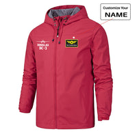 Thumbnail for Douglas DC-3 & Plane Designed Rain Jackets & Windbreakers