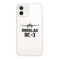 Thumbnail for Douglas DC-3 & Plane Designed Transparent Silicone iPhone Cases