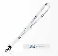 Thumbnail for Douglas DC-6B lanyard - white