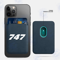 Thumbnail for 747 Flat Text iPhone Cases Magnetic Card Wallet