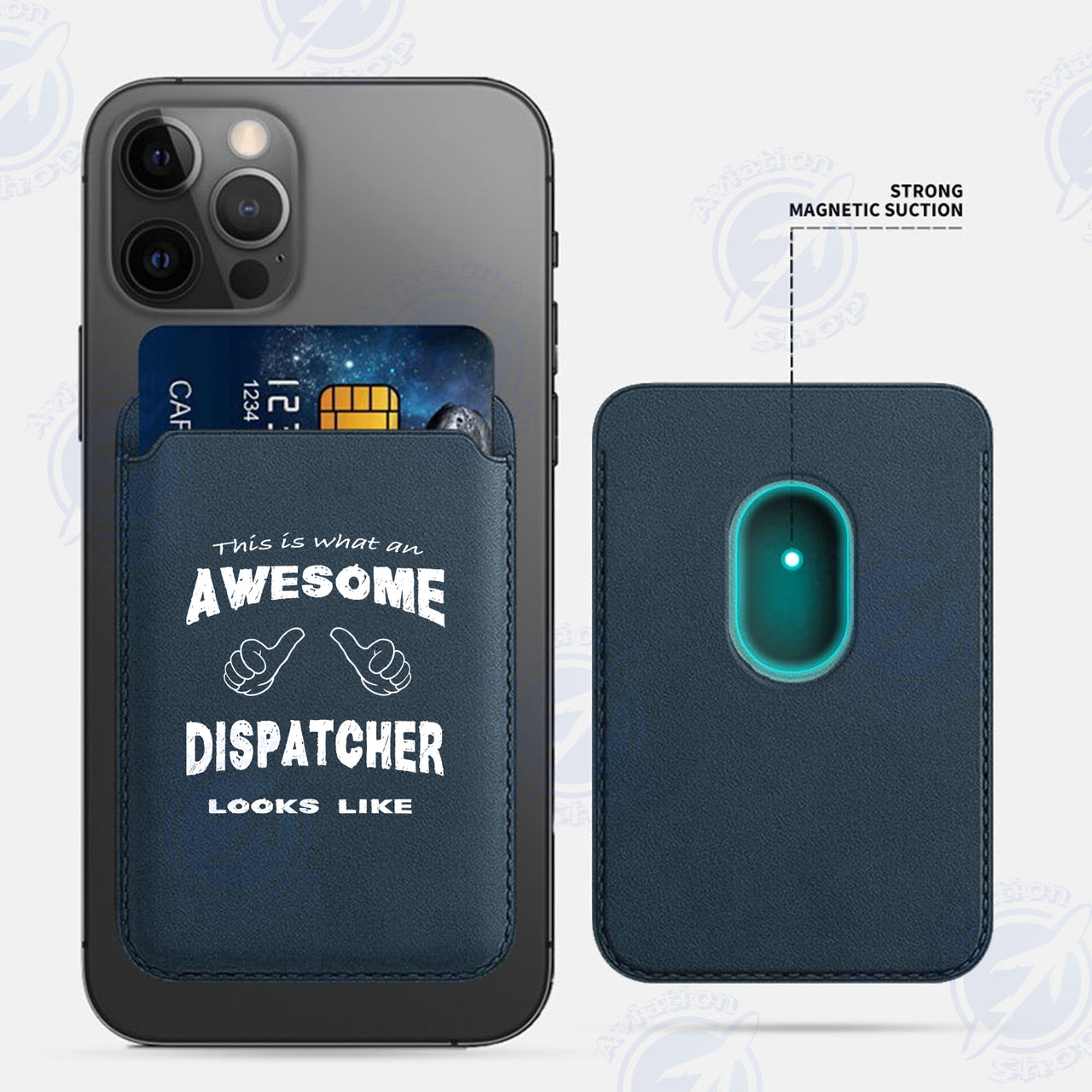 Dispatcher iPhone Cases Magnetic Card Wallet