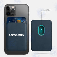 Thumbnail for Antonov & Text iPhone Cases Magnetic Card Wallet