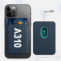 Thumbnail for A310 Text iPhone Cases Magnetic Card Wallet