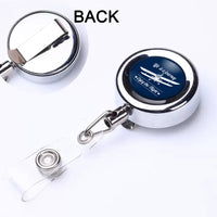 Thumbnail for Life is a journey Enjoy the Flight Designed Retractable ID Card Badge