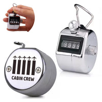 Thumbnail for Colourful Cabin Crew Designed Metal Handheld Counters