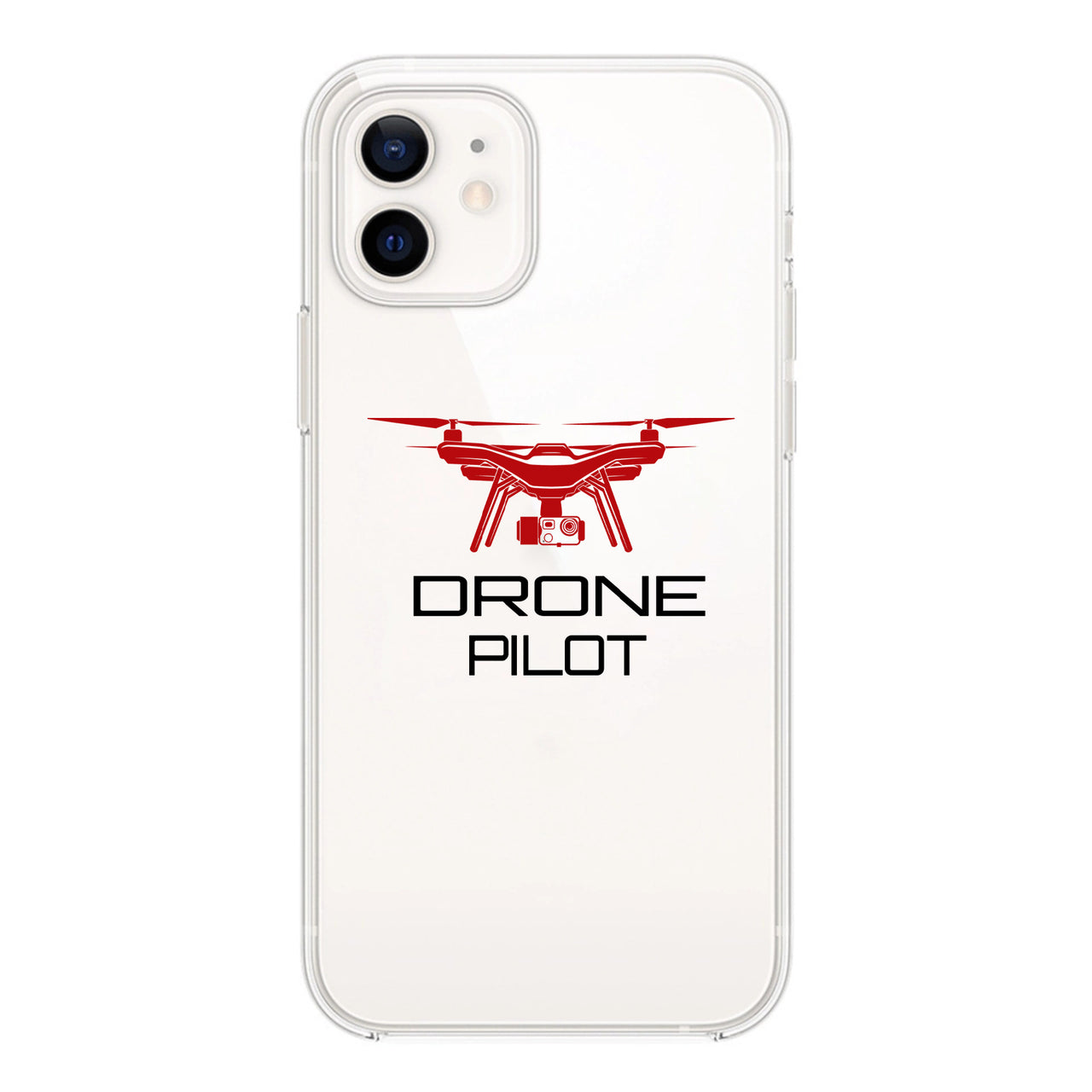 Drone Pilot Designed Transparent Silicone iPhone Cases