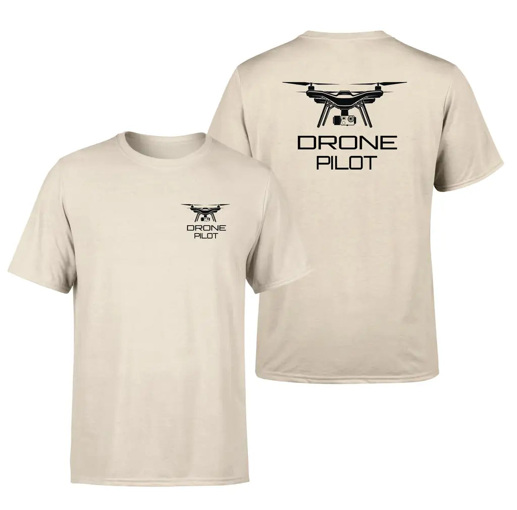 Drone Pilot design on beige double side