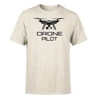 Thumbnail for Drone Pilot design on beige single side
