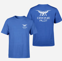 Thumbnail for Drone Pilot design on blue double side