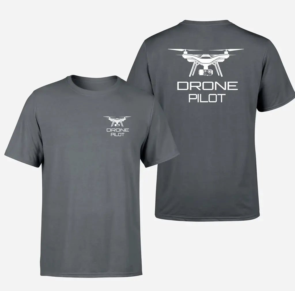 Drone Pilot design on gray double side