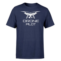 Thumbnail for Drone Pilot design on navy blue single side