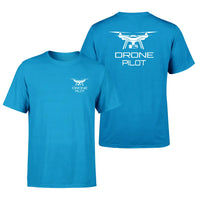 Thumbnail for Drone Pilot design on turquoise double side