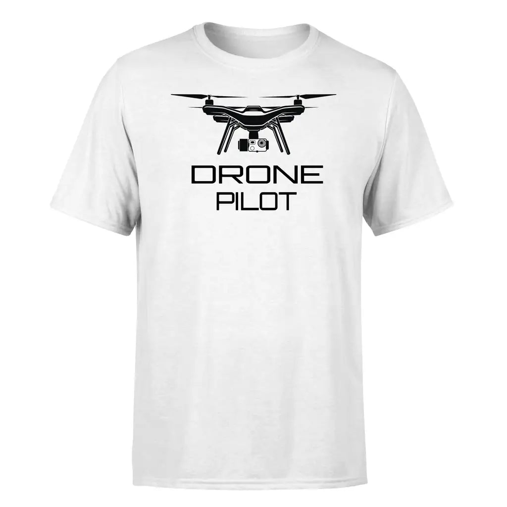 Drone Pilot design on white single side