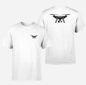 Double-Side Printing — Drone Silhouette Double-Side T-Shirt