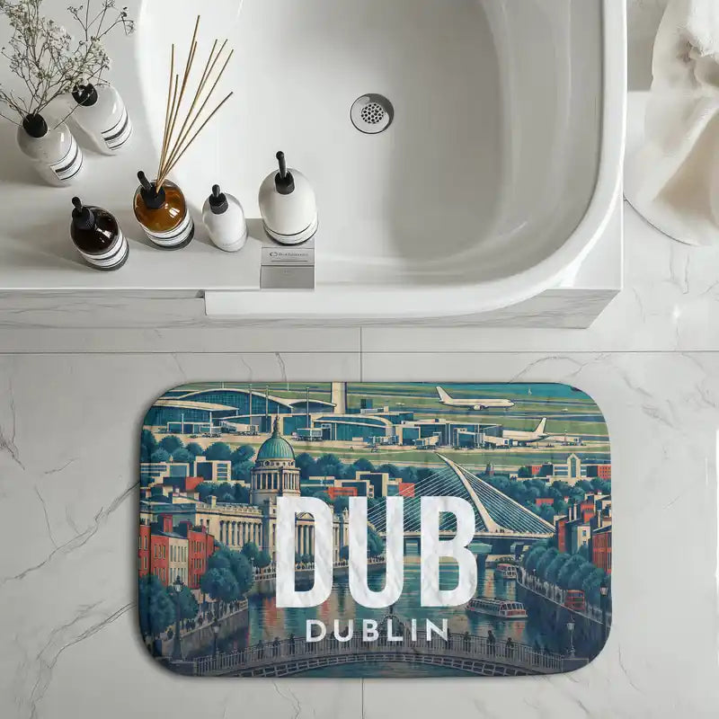 Dublin Airport (DUB) bath mat