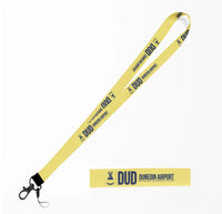 Thumbnail for Dunedin Airport (DUD) lanyard - yellow