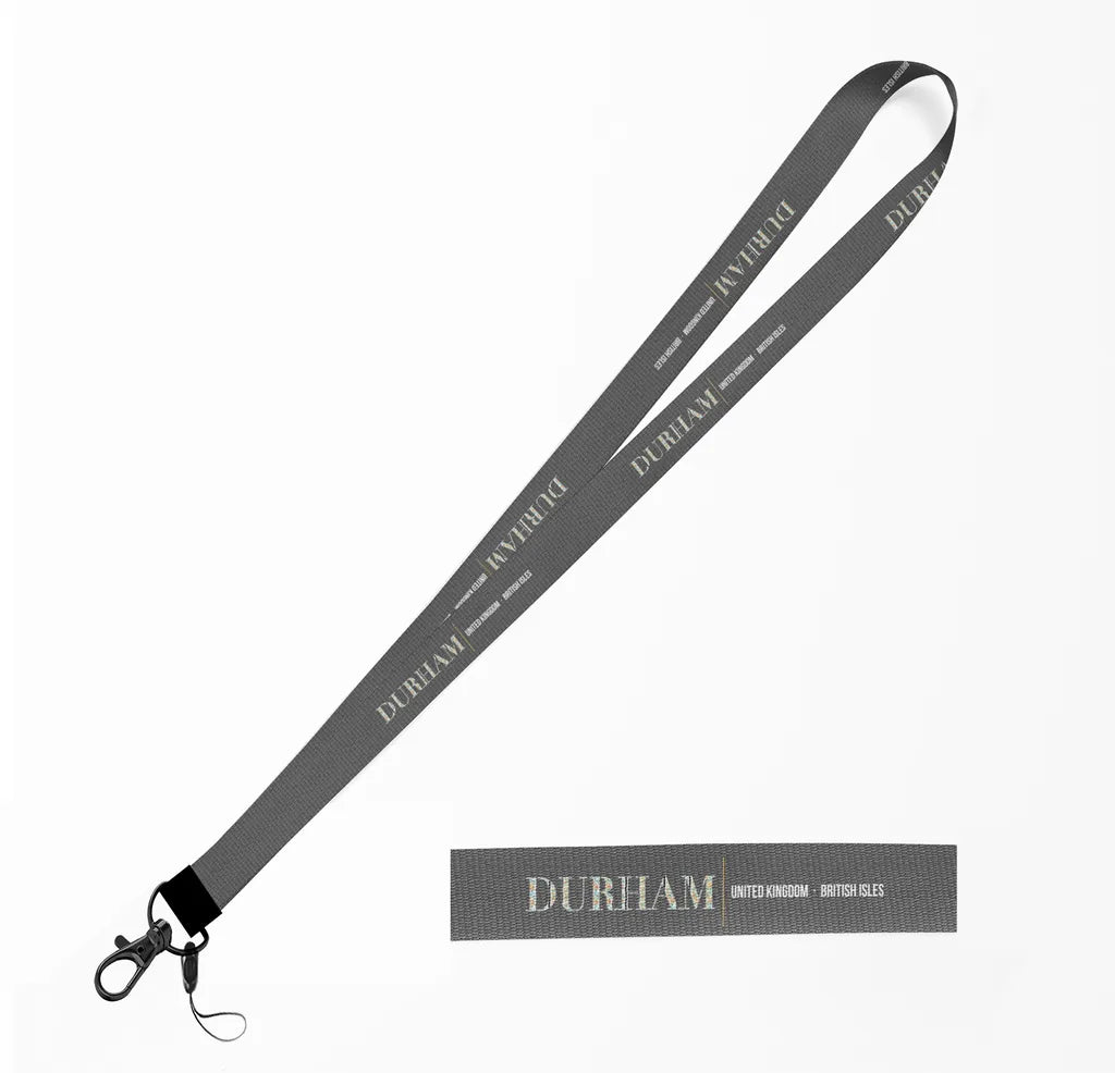 Durham City Series lanyard - gray