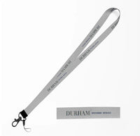Thumbnail for Durham City Series lanyard - light gray