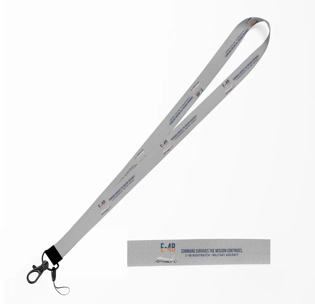 E-4B Nightwatch lanyard - light gray