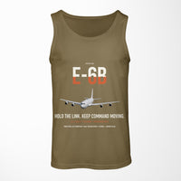 Thumbnail for E-6B Mercury design on green army tank top