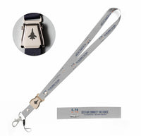 Thumbnail for E-7A Wedgetail seat belt lanyard - light gray