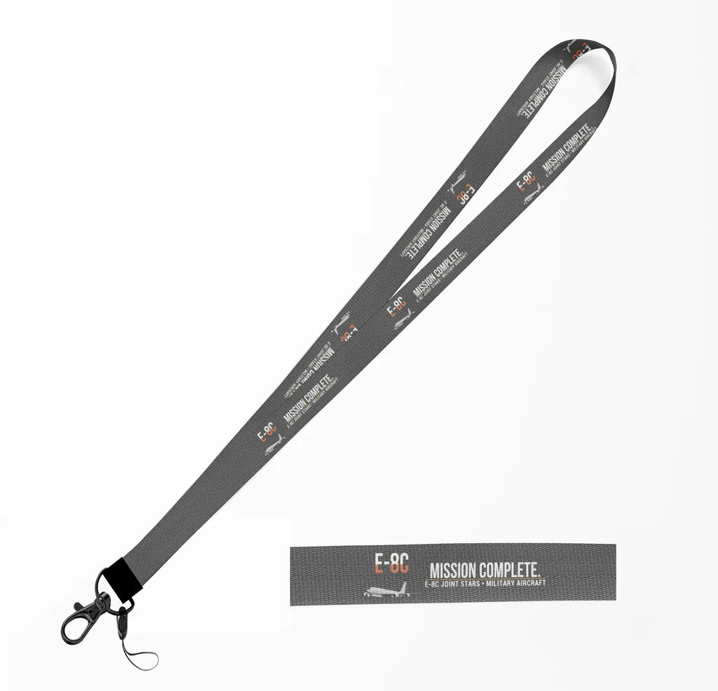 E-8C Joint STARS lanyard - gray