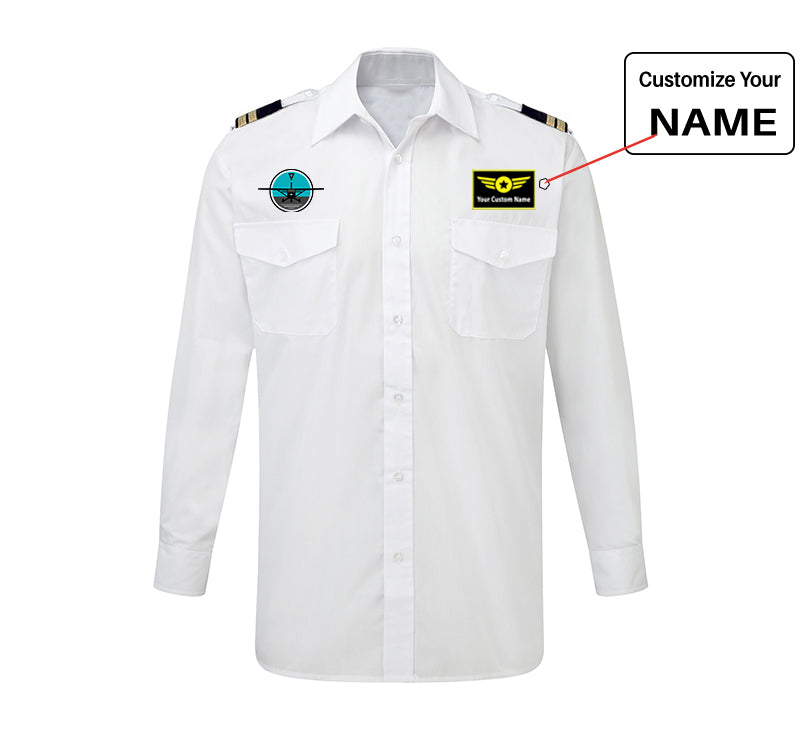 Cessna & Gyro Designed Long Sleeve Pilot Shirts