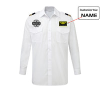 Thumbnail for %100 Original Aviator Designed Long Sleeve Pilot Shirts