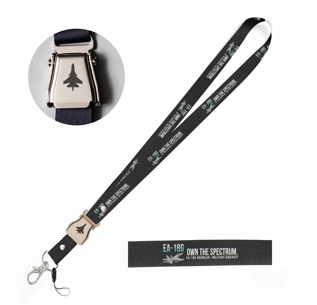 EA-18G Growler seat belt lanyard - black