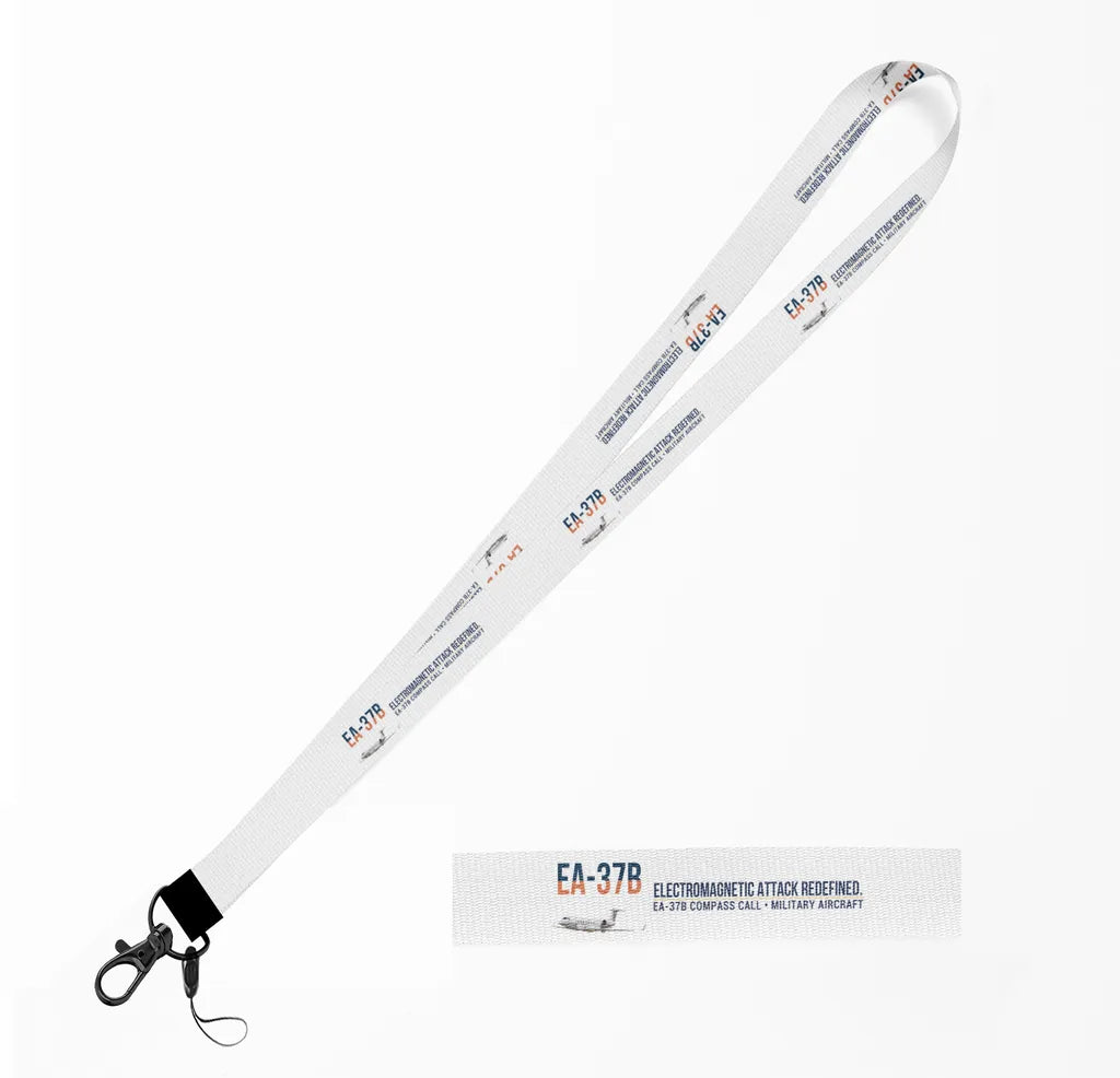EA-37B Compass Call lanyard - white