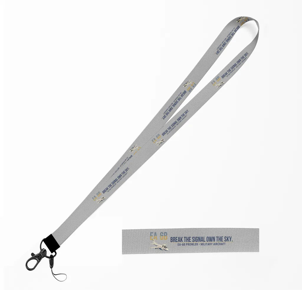 EA-6B Prowler lanyard - light gray