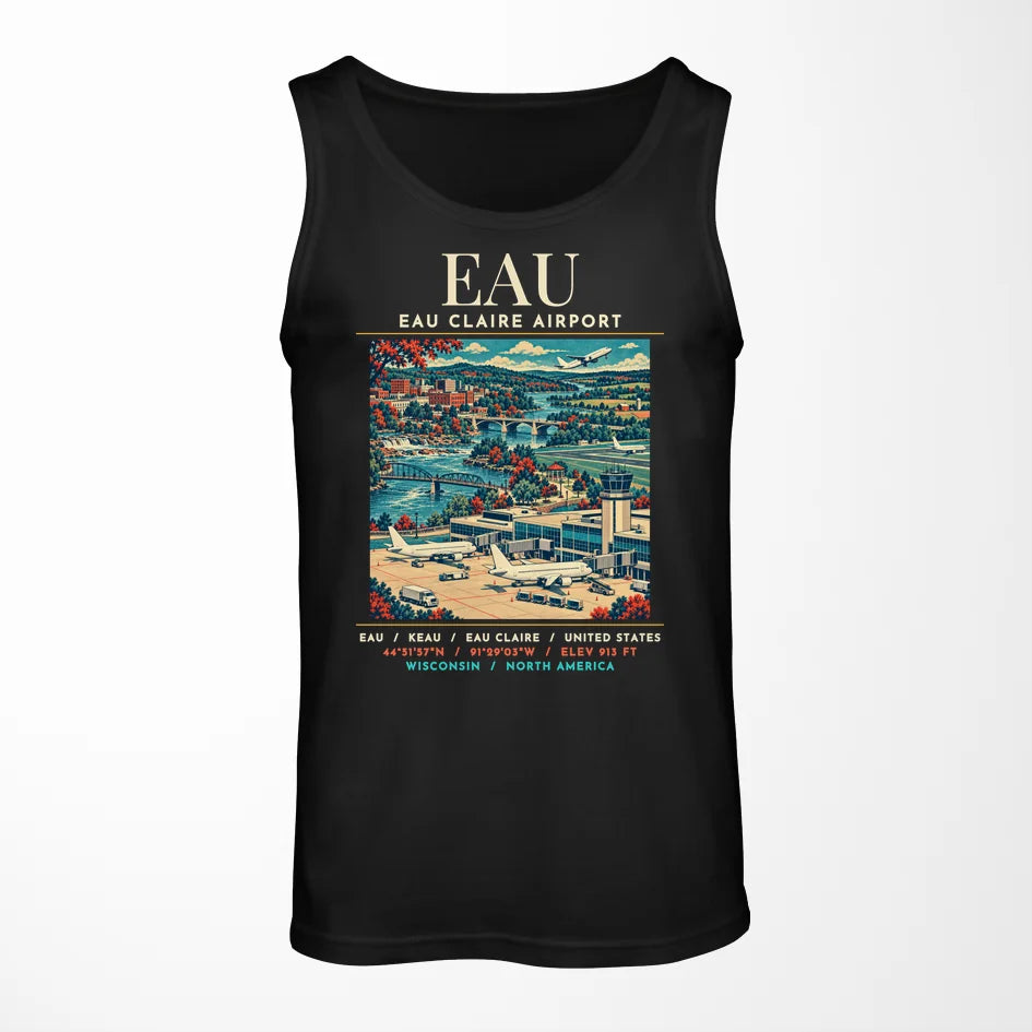 EAU - Poster - Tank Top - Black