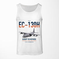 Thumbnail for EC-130H Compass Call design on white tank top