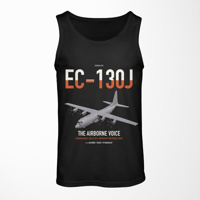 EC-130J Commando Solo III design on black tank top