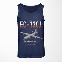 Thumbnail for EC-130J Commando Solo III design on dark blue tank top