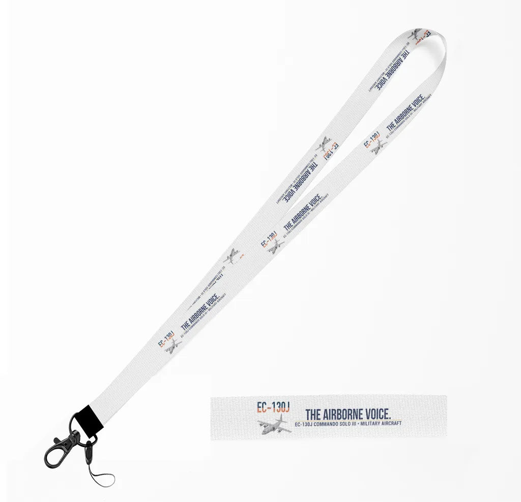 EC-130J Commando Solo III lanyard - white