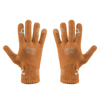 Thumbnail for Ercan International Airport (ECN) Gloves - Gloves - Full - Pattern - Orange