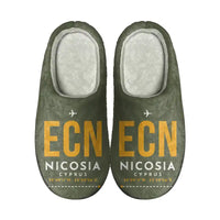 Thumbnail for Ercan International Airport (ECN) Slippers & Flip Flops - Slippers - Cotton - Code - Same - Green Army