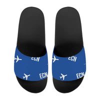 Thumbnail for Ercan International Airport (ECN) Slippers & Flip Flops - Slippers - Sport - Pattern - Blue