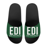 Thumbnail for Edinburgh Airport (EDI) Slippers & Flip Flops - Slippers - Sport - Code - Green