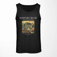 Thumbnail for EDINBURGH - Poster - Tank Top - Black