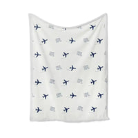 Thumbnail for Kefalonia International Airport (EFL) Bedding Sets & Blankets - Blanket - Pattern - White