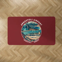Thumbnail for Kefalonia International Airport (EFL) Carpets - Carpet Rectangle - Badge - Dark Red V2