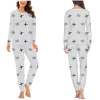 Thumbnail for Egilsstaðir Airport (EGS) Pajamas - Women Pajamas - Light Gray