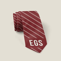 Thumbnail for Egilsstaðir Airport (EGS) Ties - Tie - Stripe - Dark Red