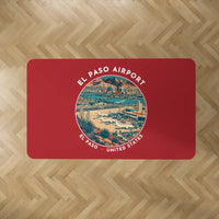 Thumbnail for El Paso International Airport (ELP) Carpets - Carpet Rectangle - Badge - Red V2