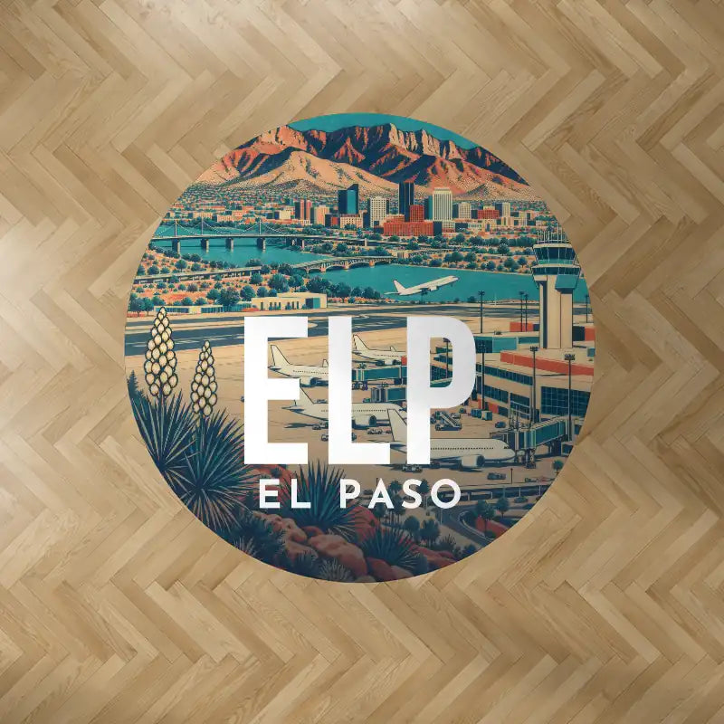 El Paso International Airport (ELP) Carpets - Carpet Round - Scene V2