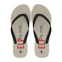 Thumbnail for El Paso International Airport (ELP) Slippers & Flip Flops - Slippers - Flip Flops - Code - Beige