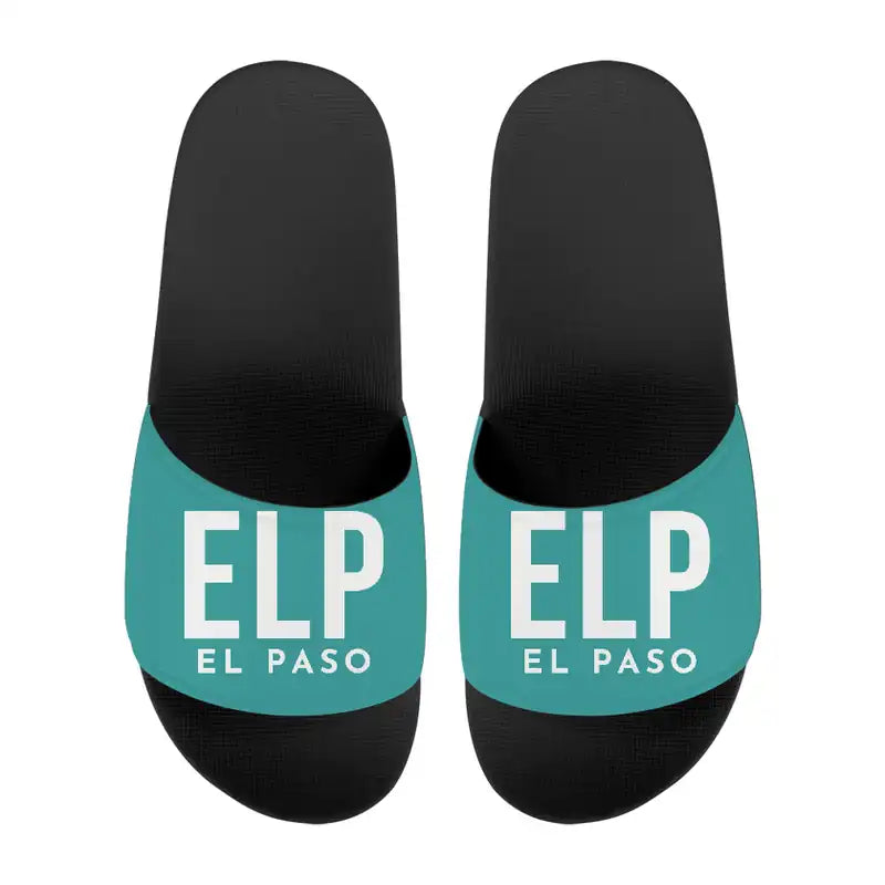 El Paso International Airport (ELP) Slippers & Flip Flops - Slippers - Sport - Code - Turquoise