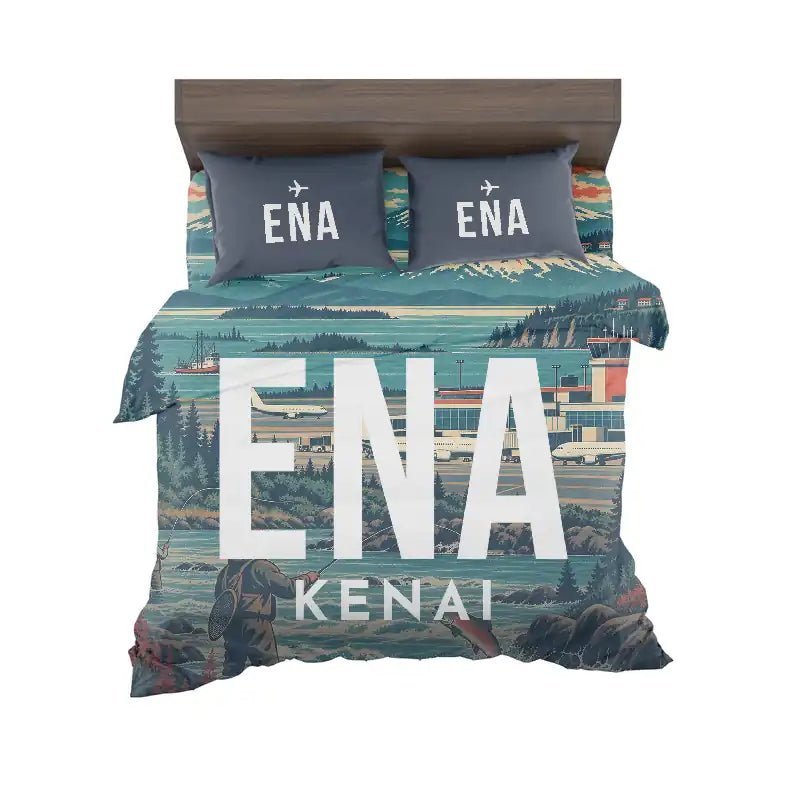 Kenai Municipal Airport (ENA) Bedding Sets & Blankets - Bedding Set - Scene